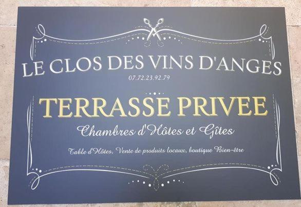 Chambres D Hotes Le Clos Des Vins D Anges Saint-Pierre-des-Champs Exteriér fotografie